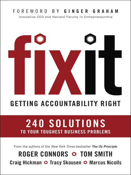 Cover image for Fix It